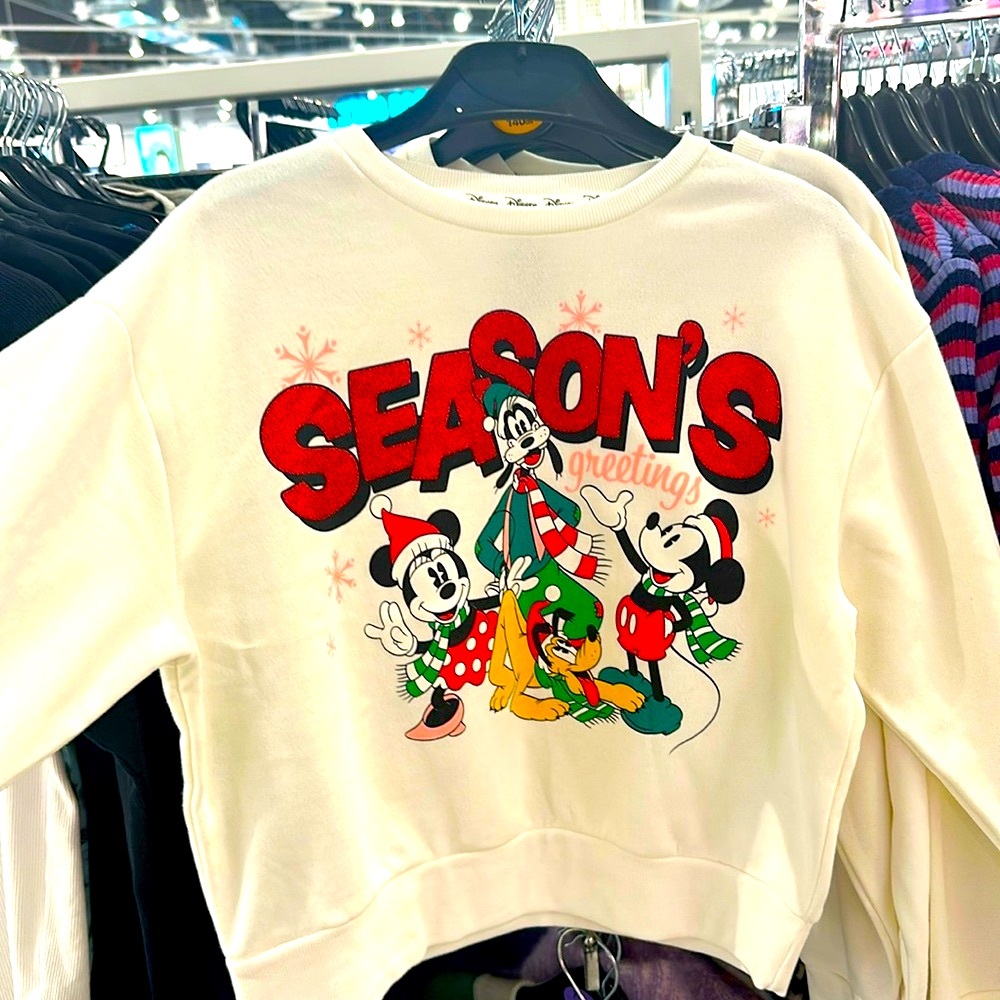 Disney sweatshirt for girls NWT